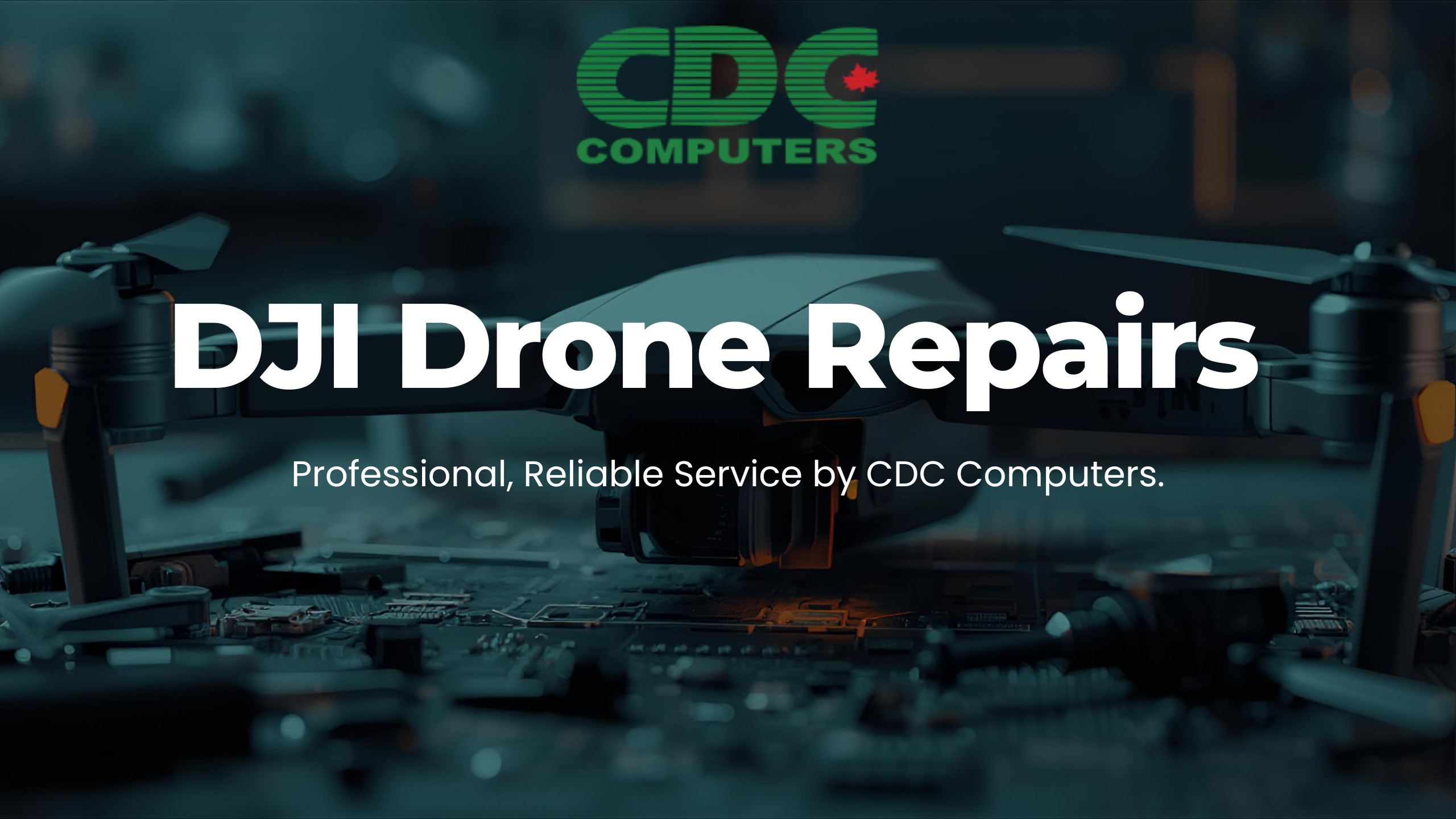 DJI drone repairs Winnipeg