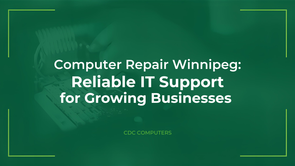 Computer repair Winnipeg