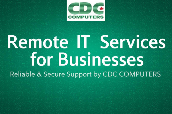 Remote IT Services for Businesses – Reliable & Secure Support by CDC COMPUTERS